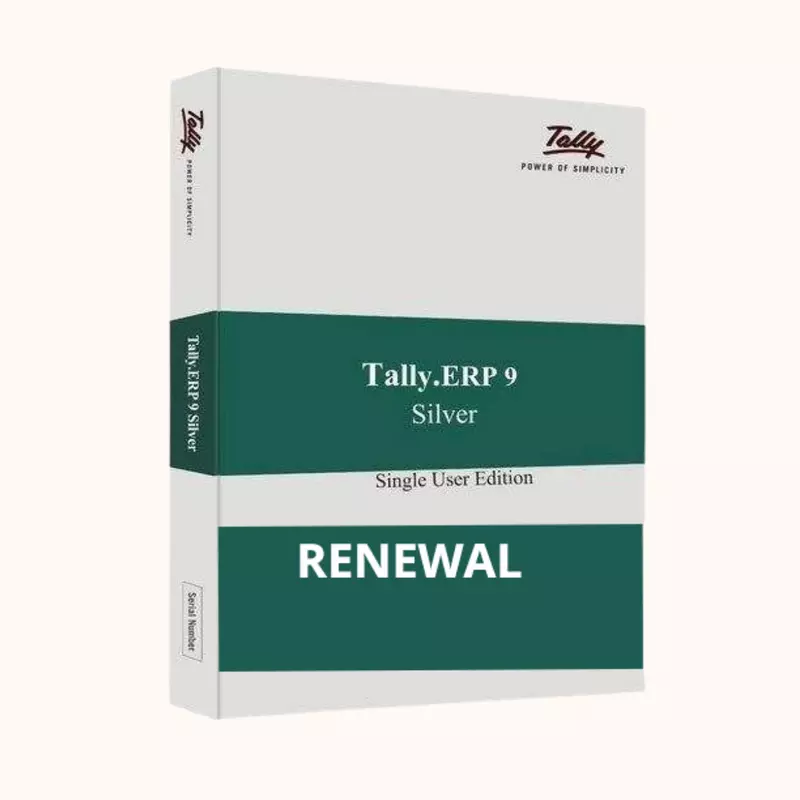 Tally.NET Single user SILVER - 1 yr Subs. Renewal (Tally partner change)