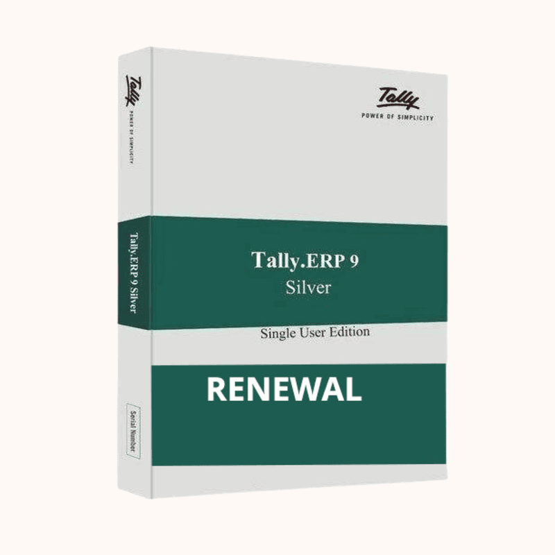 Tally.NET Single user SILVER - 1 yr Subscription Renewal (same Tally partner)