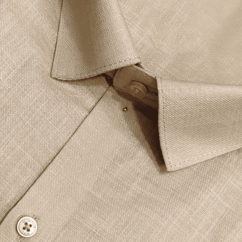 Tan Brown Plain Shirt