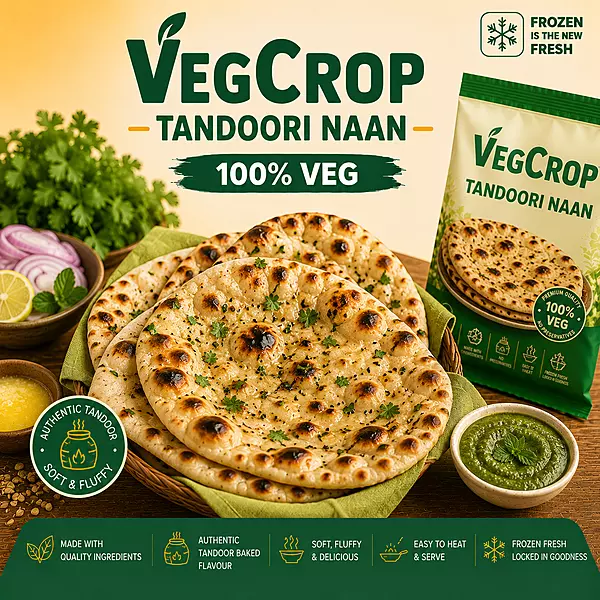 Frozen Tandoori  Naan 75g X 13 Pieces