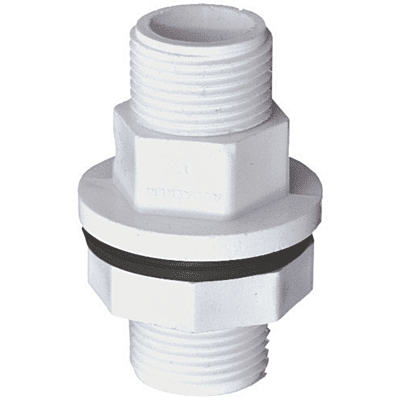 Tank Connector SCH-80, 25mm, 1(Inch), Supreme Aqua Gold uPVC High Pressure Plumbing System