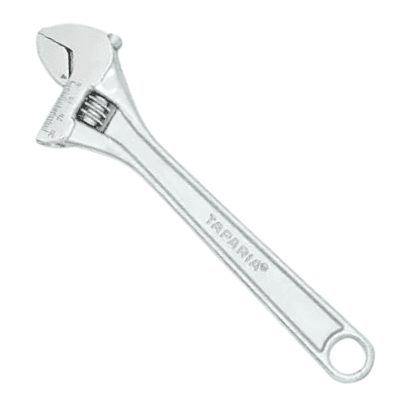 Taparia Adjustable Spanner (1171-8/1171N-8) Chrome Plated