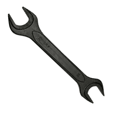 Taparia Double Ended Spanner (DER) 65 x 70 mm (Ribbed) - Phosphated