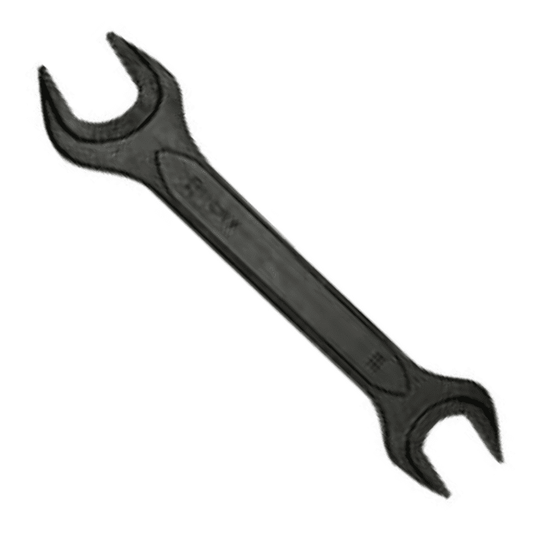 Taparia Double Ended Spanner (DER) 65 x 70 mm (Ribbed) - Phosphated