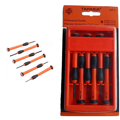 Taparia Precision Screw Driver Set (PSFP 6)