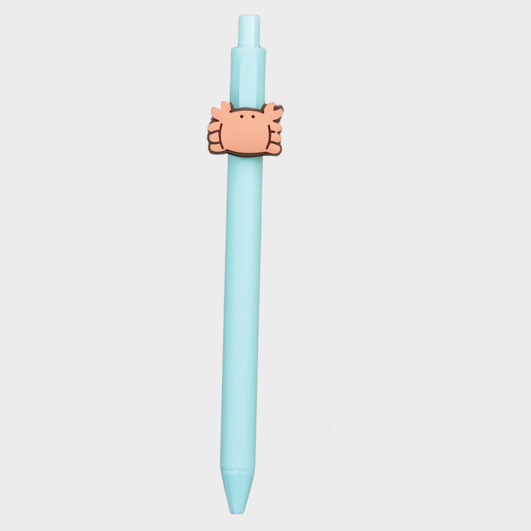 PG Design | Ballpoint Pen | Black Ink | Koromaru-San | With Rubber Mascot | Taraba