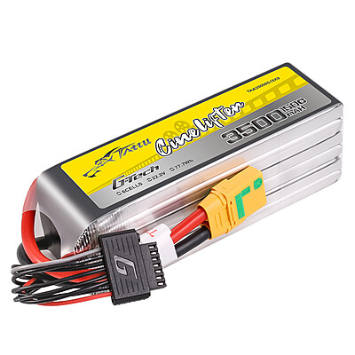 Tattu G-Tech 3500mAh 150C 22.2V 6S Lipo Battery Tattu G-Tech 3500mAh 150C 22.2V 6S Lipo Battery