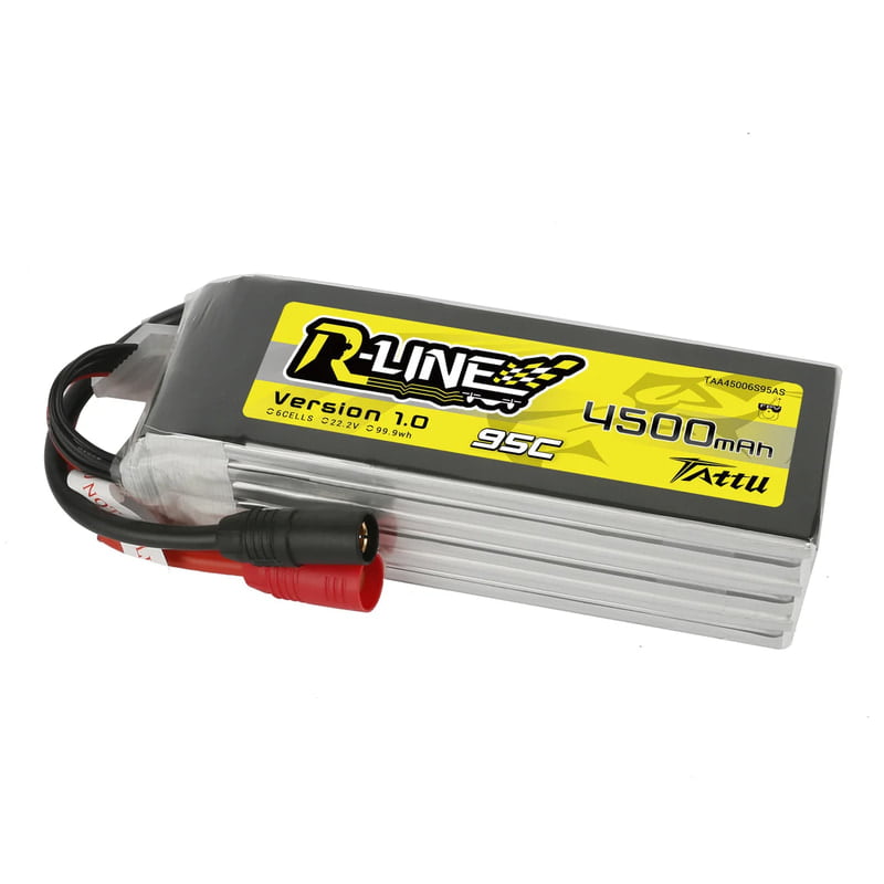 Tattu R-Line 4500mAh 95C 6S1P Lipo Battery Pack Tattu R-Line 4500mAh 95C 6S1P Lipo Battery Pack