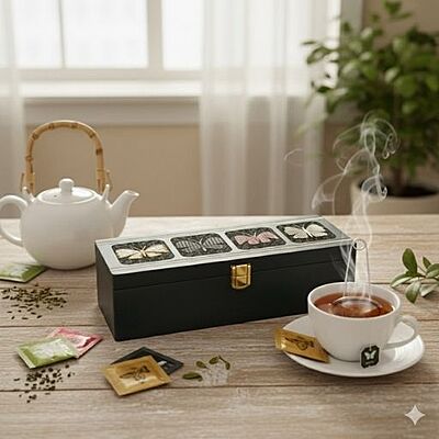 Tea Box with Butterflies