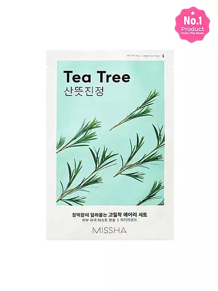 MISSHA AIRY FIT SHEET MASK TEA TREE)