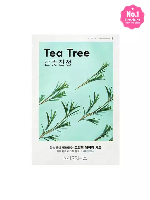 MISSHA AIRY FIT SHEET MASK TEA TREE)
