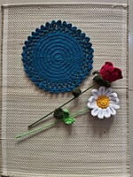 Crochet Single Colour Trivet