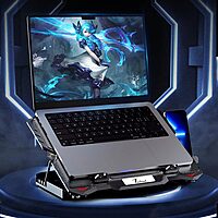 Techie Laptop Cooling Pad 2 Fan with Mobile Stand  - TCP-IIM