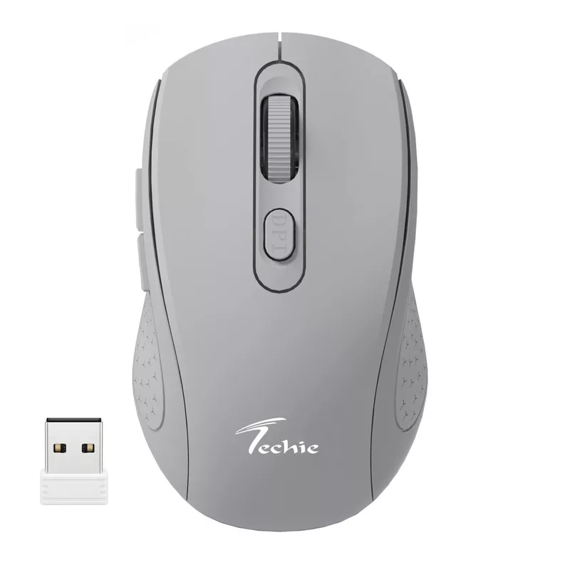 Techie TMWI6 Impulse Rechargeable Mouse - Grey
