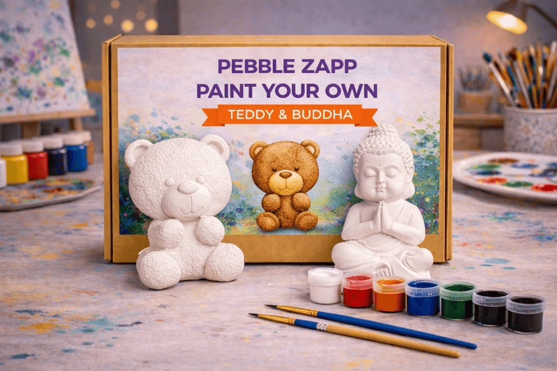 Buddha and an adorable teddy