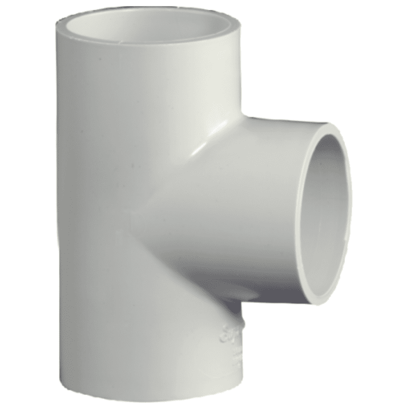 Tee (PVC), 75 mm, 2-1/2" Inch, 4 Kg, Agriculture PVC Fittings