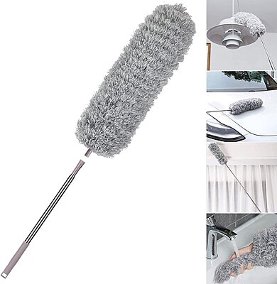 Microfiber Feather Duster Extension Long Up to 100 inch Mop Pack of 2 Microfiber Feather Duster Extension Long Up to 100 inch Mop Pack of 2