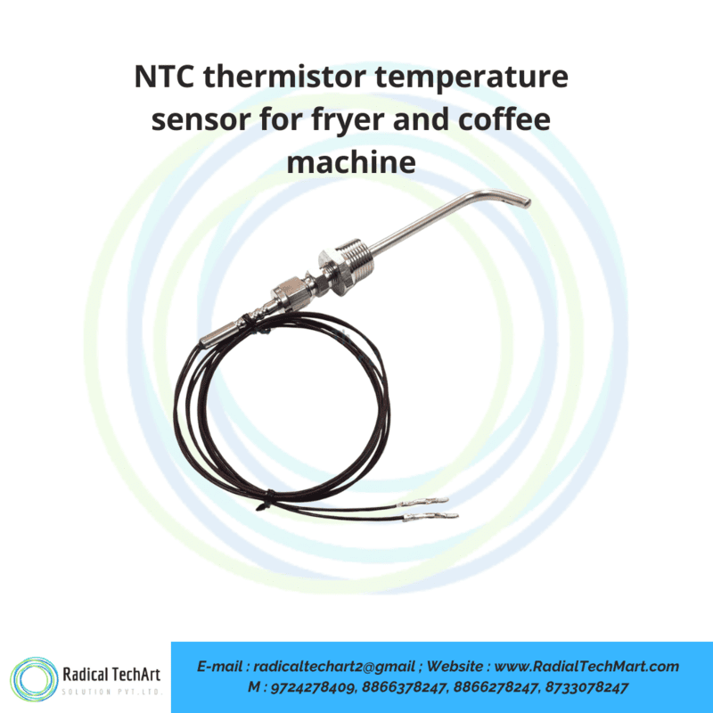 NTC thermistor temperature sensor for fryer and coffee machine