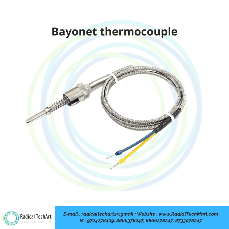 Bayonet thermocouple