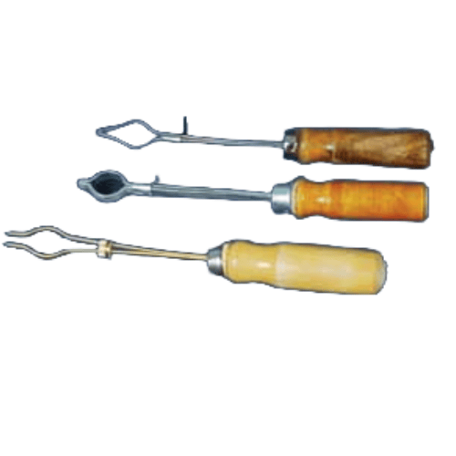 TEST TUBE HOLDER With Wooden Handle