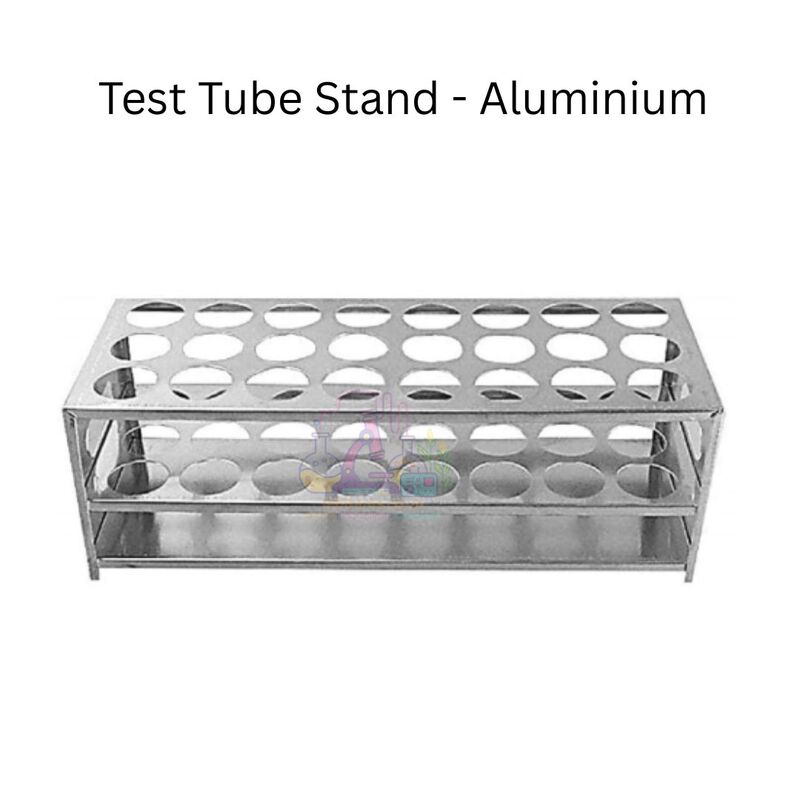 Test Tube Stand - Aluminium