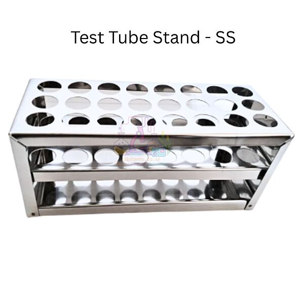 Test Tube Stand - Stainless Steel