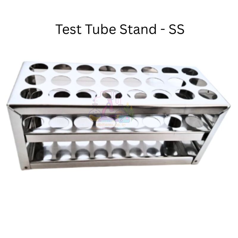 Test Tube Stand - Stainless Steel