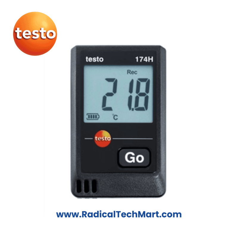 Testo 174 H Mini Data Logger - Temperature and Humidity Monitoring Device