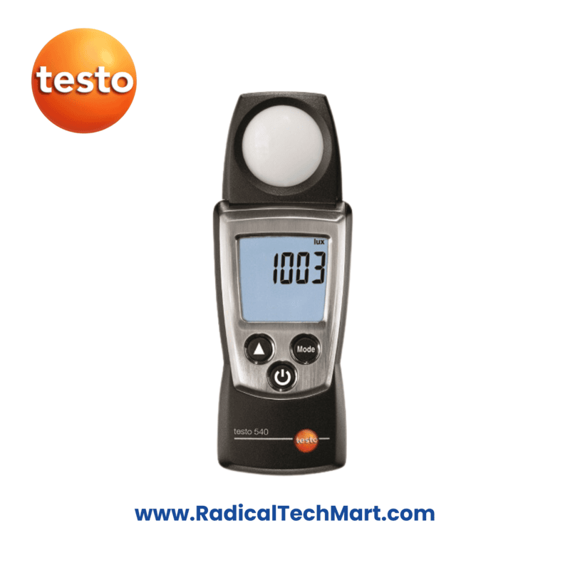 Testo 540 Lux Meter – Measure Natural and Artificial Light Easily