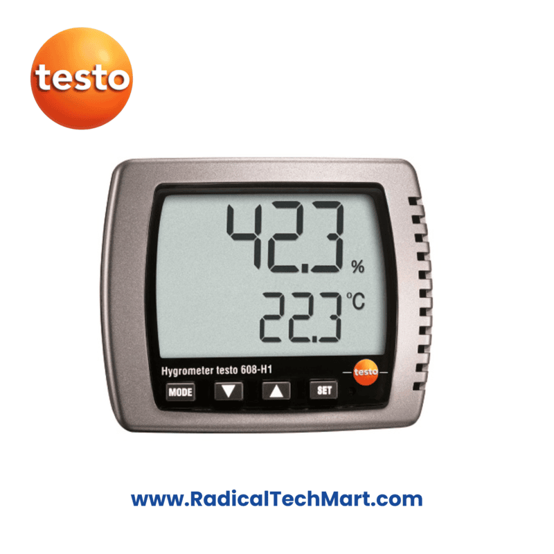 Testo 608-H1 Thermohygrometer – Temperature & Humidity Measuring Instrument