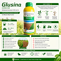 Bhaskar Agrochemicals GLUSINA Herbicide | Vetrivel Agro Services