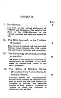 Ethical Philosophy Of The Gita