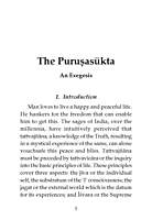 The Purusasukta - An Exegesis