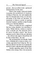 The Universal Appeal of Sri Sarada Devi The Holy Mother