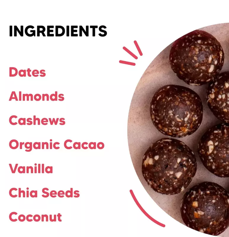 Better Laddoos-Vanilla Cacao 75 Gms - Eat Better