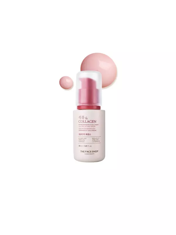 The Face Shop Pomegranate And Collagen Volume Lifting Serum(30ml)