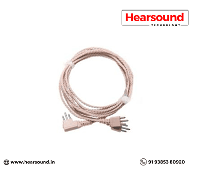 Three Pin Y Cord Beige