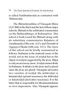 Three Systems of Vedanta