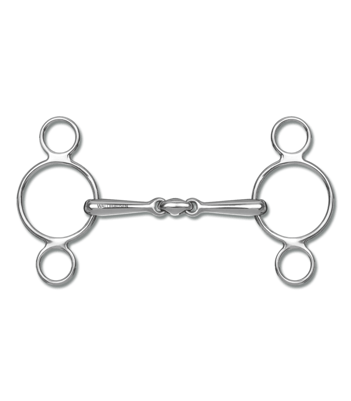 Waldhausen Three-Ring Bit Double Jointed Solid