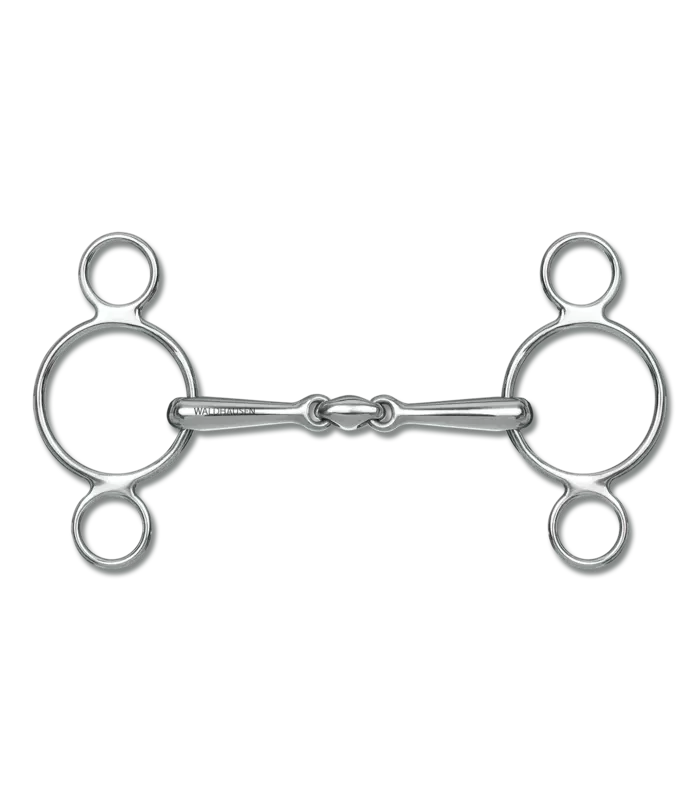 Waldhausen Three-Ring Bit Double Jointed Solid