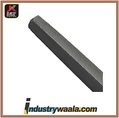 J K Super Drive 4 Inch 100 MM Three Square Bastard File Files, Quantity - 10 Pcs