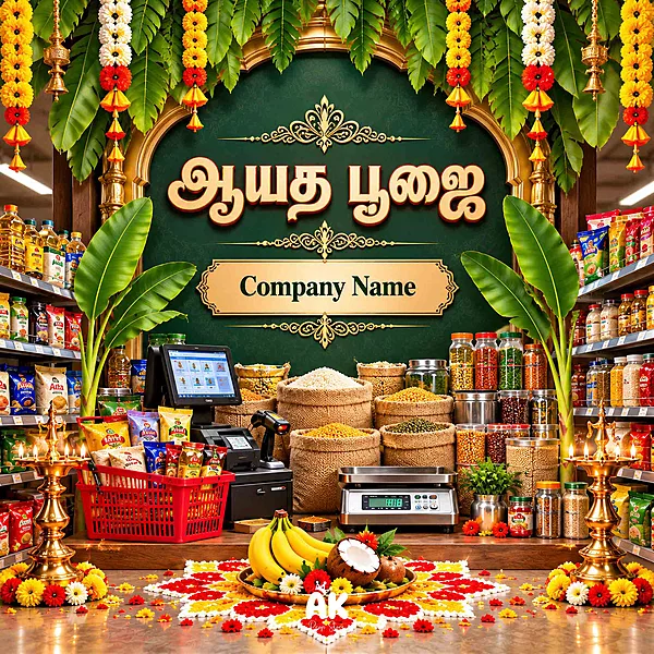 Ayudha Pooja-Grocery Store