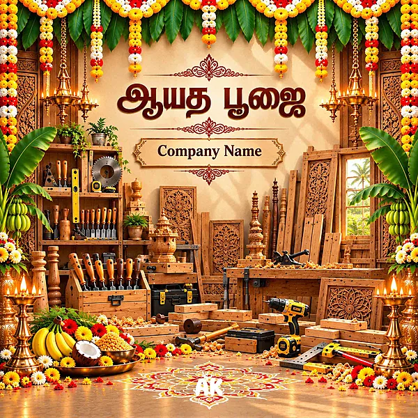 Ayudha Pooja - Carpentry Workshop