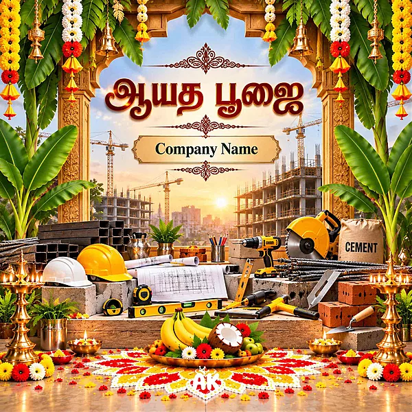 Ayudha Puja - Construction