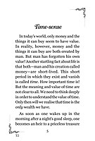 Time-sense (for students)