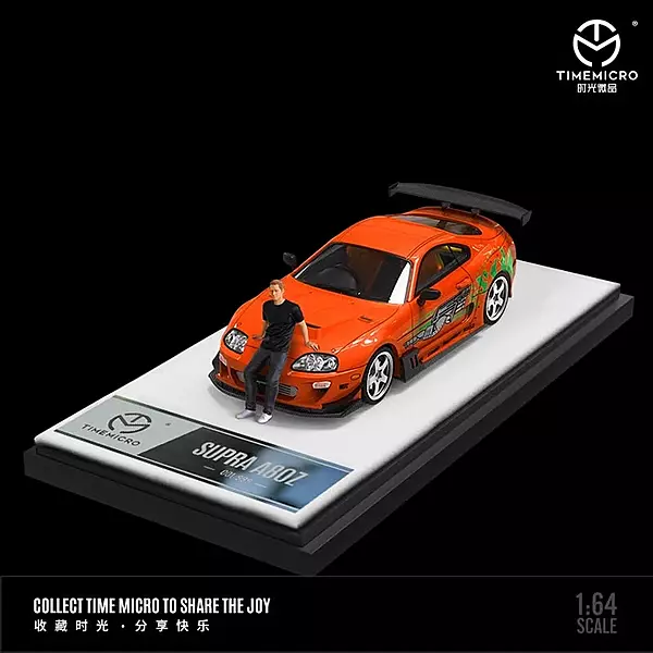 TimeMicro Fast and Furious Toyota Supra A80Z Premium Diecast Car