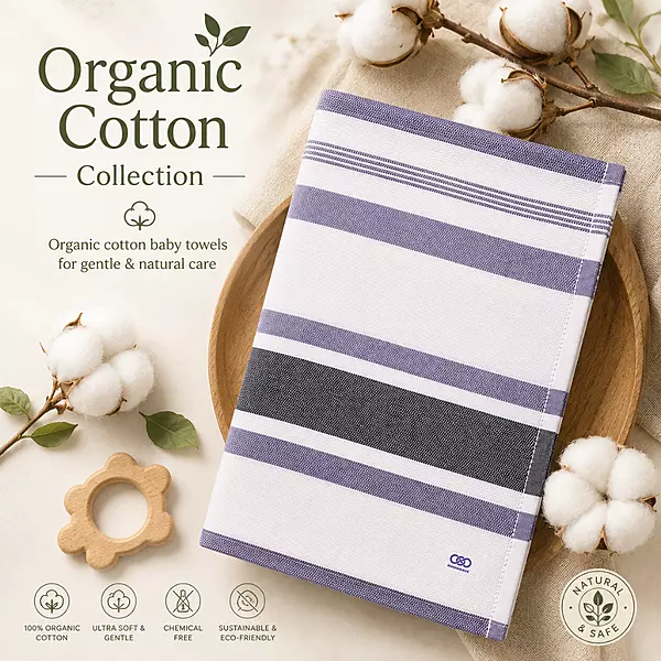 Tiny Rainbow – Baby Cotton Towels