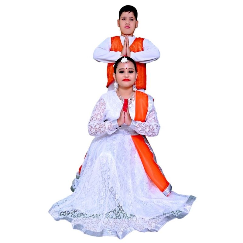 Tiranga Color Costume for Boys & Girls Tiranga Color Costume for Boys & Girls