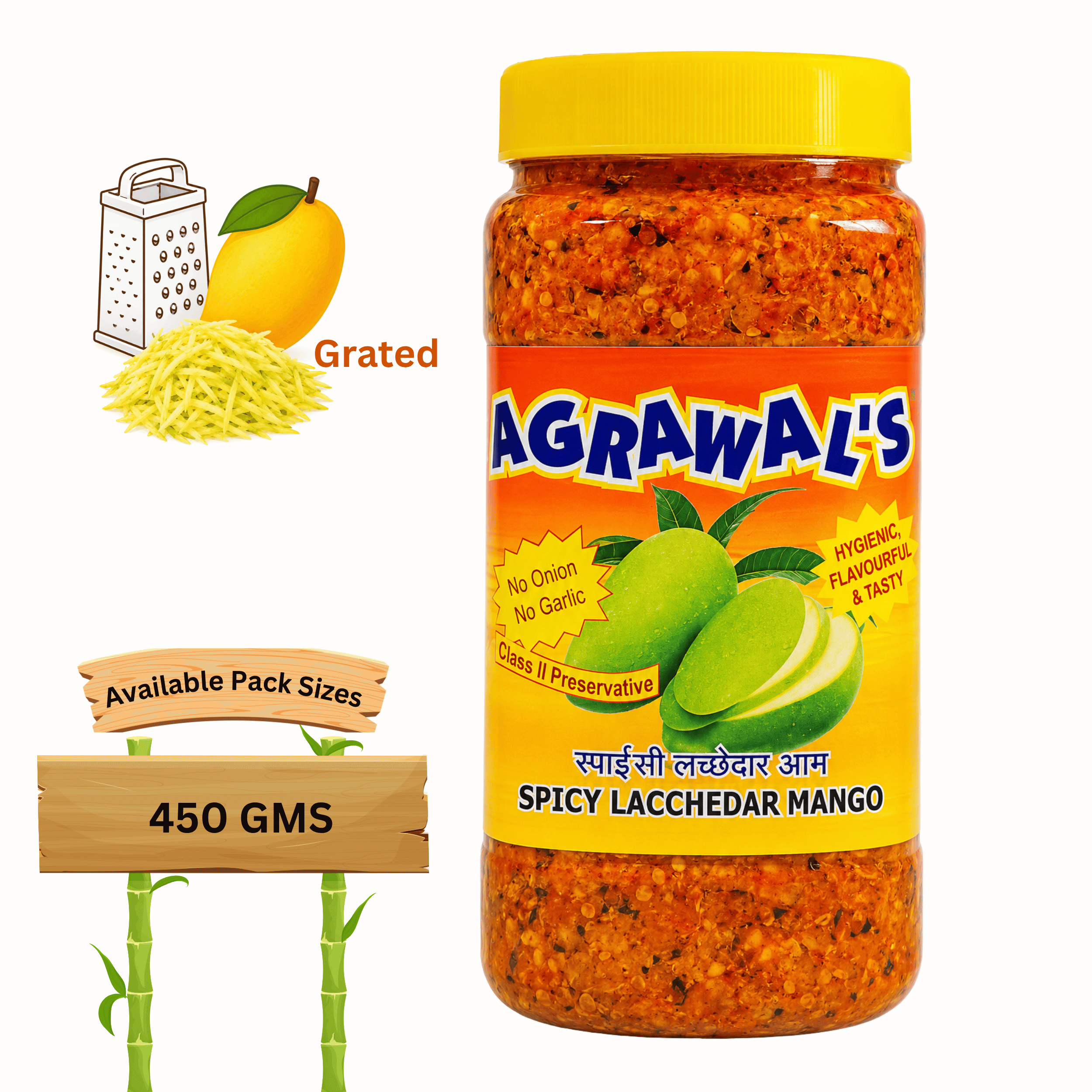AGRAWAL'S Spicy Lacchedar Mango Pickle
