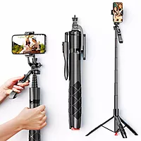 L16-TT Selfie Stick + Tripod with Remote Control
